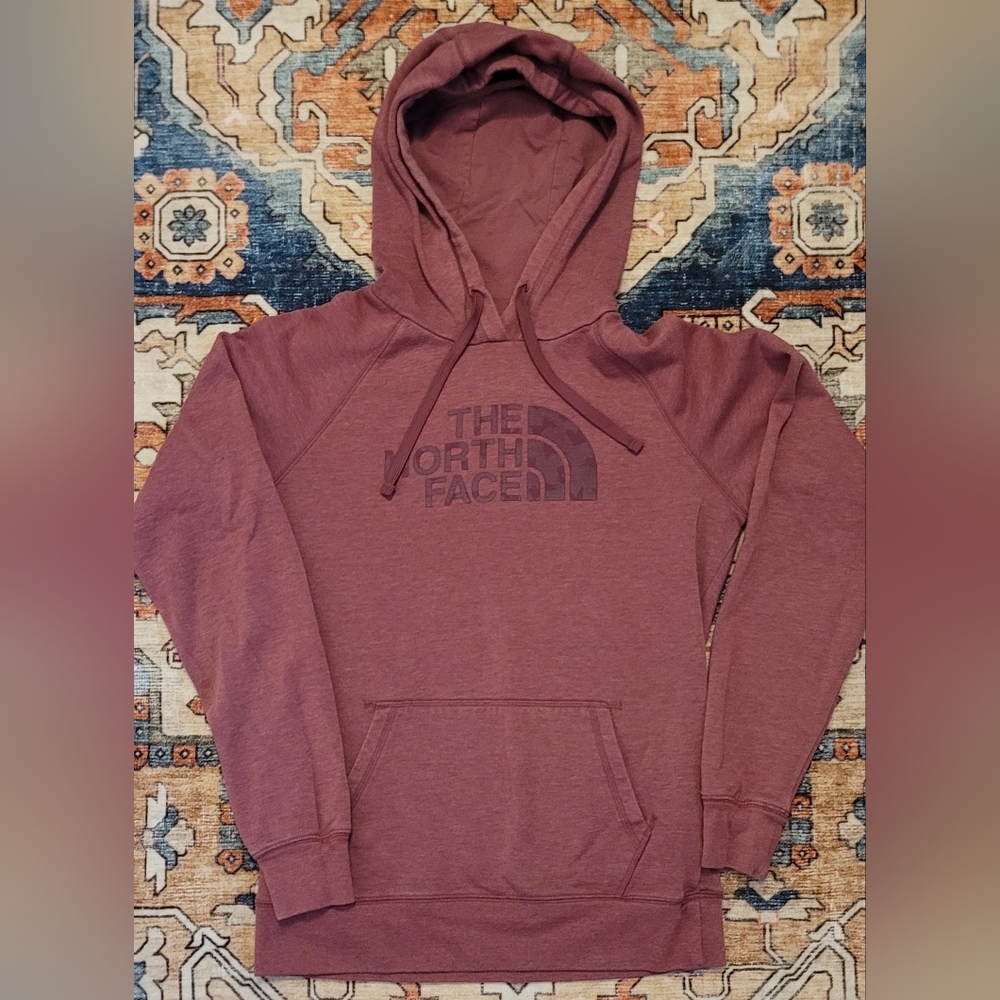 The North Face Women’s Mauve Logo Hoodie M Pullover Sweatshirt
